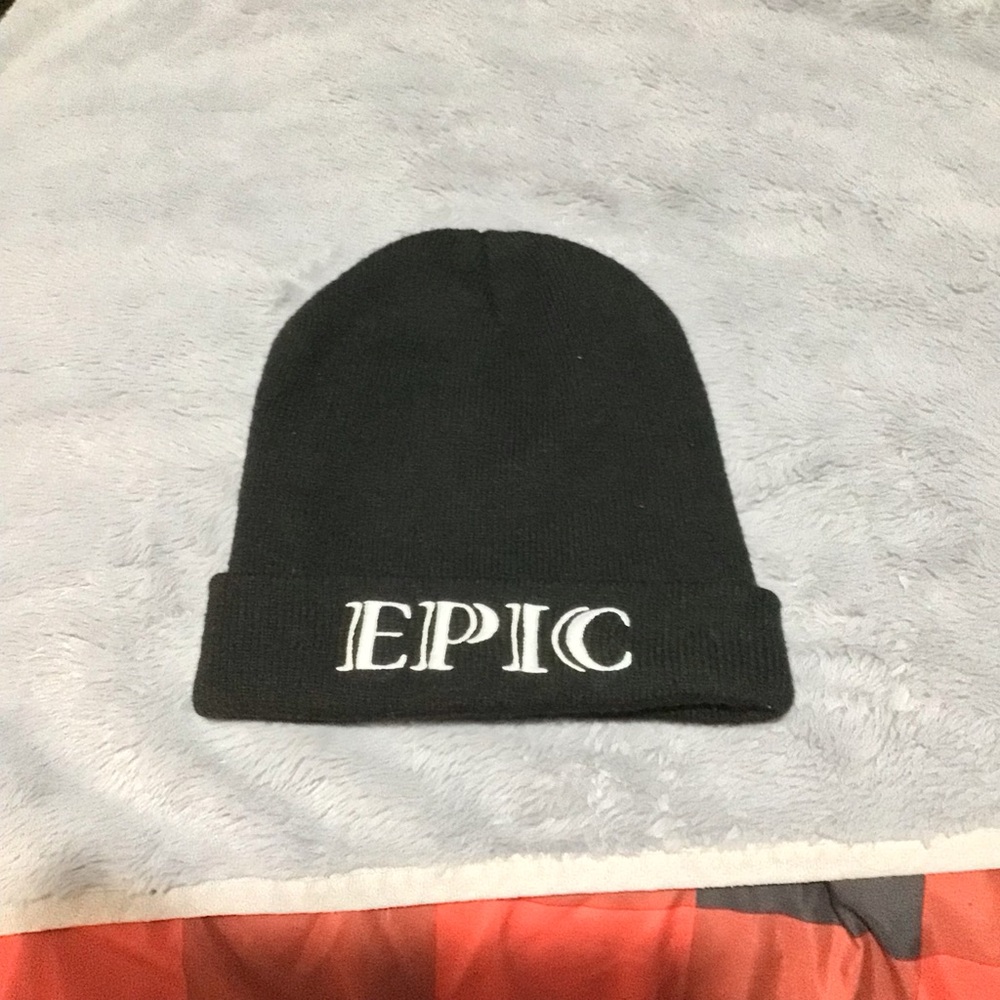 Claire's Black 'Epic' Beanie
